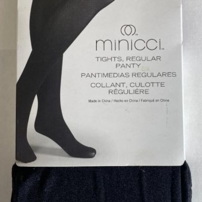 Minicci Women's Black Regular Panty Tights Large (1039)