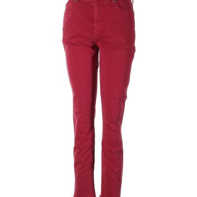 Ann Taylor LOFT Women Red Jeggings 6