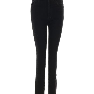 Zara Women Black Jeggings 6