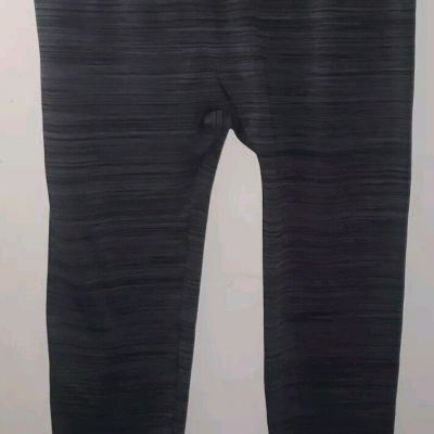 Terra Sky Women's High Rise Plus Size Gray Leggings Size 2x 20w-22w