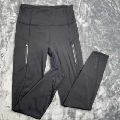 ATHLETA Size XS Black Leggings Rainier Stretch Workout Pull On Active