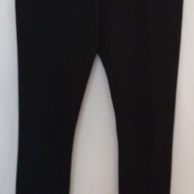 Womens Black Leggings Size Small Fancy Center Seam Sm Legging S by H & M