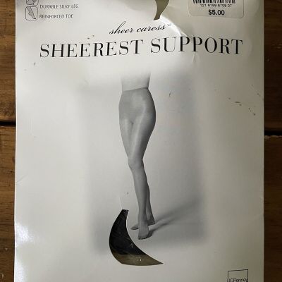 New Vintage JC Penney Sheer Career Pantyhose Nylons Off Black Average Control Tp