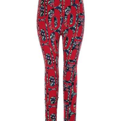 Lularoe Women Red Leggings 1X Plus