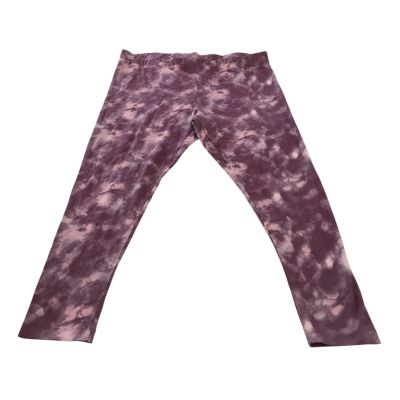 Old Navy Womens Plus Size 2X High Rise Leggings (1 Pair) Tie Dye Purple NWOT