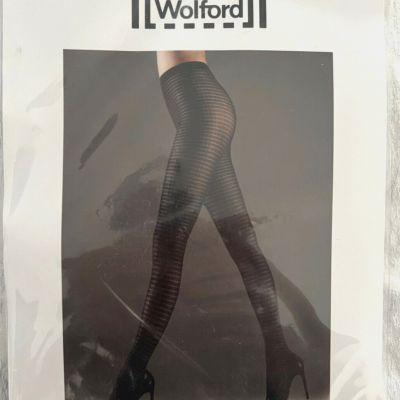 Wolford Women's Aileen Raven Tights Size Medium