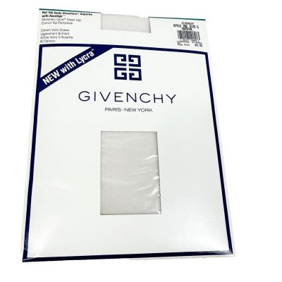 Givenchy Body Gleamers Pantyhose Shimmery Crystal Sheer Control Top Size C