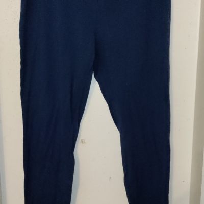 Torrid Sz 2X 18/20 Navy Blue Leggings Premium Spandex Cotton Stretch Pants