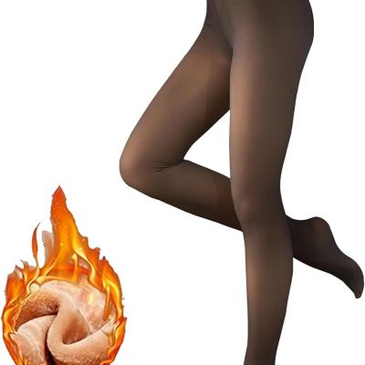 200D Thermal Opaque Winter Tights, Skin-Permeable, Slim Fit