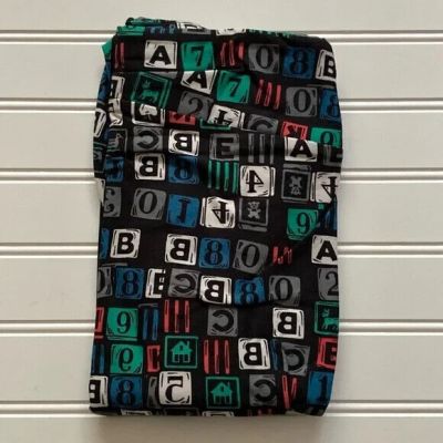 NWT LuLaRoe TC alphabet letter tiles teacher school Tall & Curvy LLR NEW