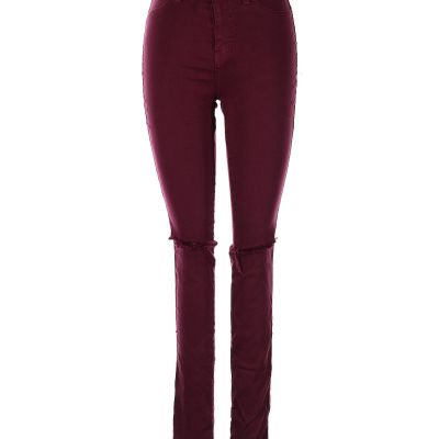 Fashion Nova Women Red Jeggings 26W