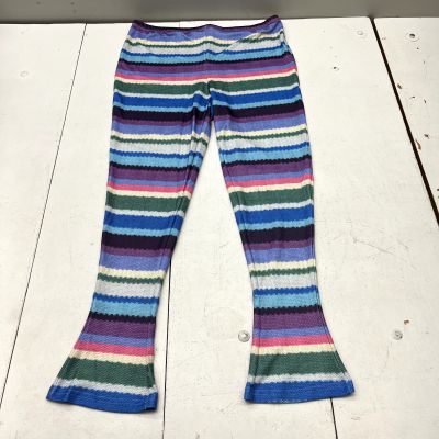 Lovely Wholesale Multicolored Striped Flare Leggings Women's Size XX-Large NEW