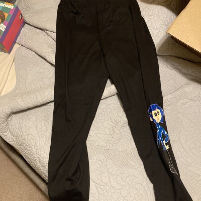 Hot Topic Coraline Black Tights Size Medium Washed But Never Worn!