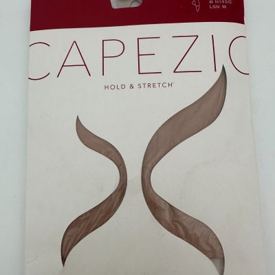 CAPEZIO HOLD & STRETCH BALLET STIRRUP SEMI OPAQUE TIGHTS MEDIUM BROWN