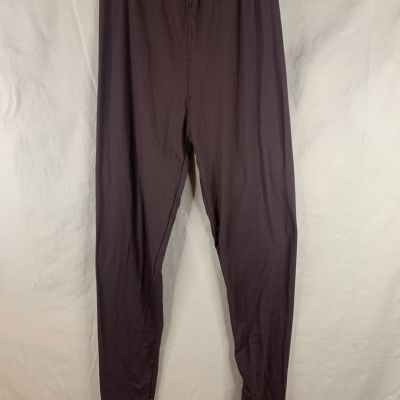 NWT Womens New Mix Purple Leggings Style #SOl01R Yoga Comfy One Size #I-25