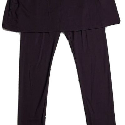 Legacy XXS purple Skirted Leggings Modest Modesty Ankle XxSmall Bottoms