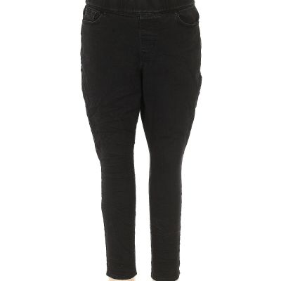 Levi Strauss Signature Women Black Jeggings 34W