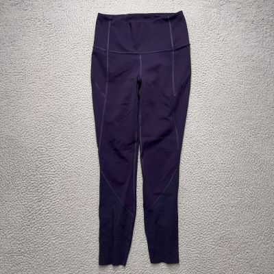 Lululemon Leggings Pants Womens Size 6 Purple 24x25 Gym Athleisure Yoga Stretch