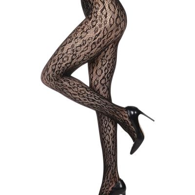 Cheetah Print Breathable Net Tights