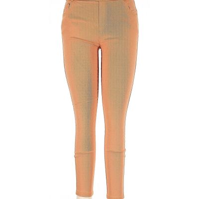 Assorted Brands Women Orange Jeggings L