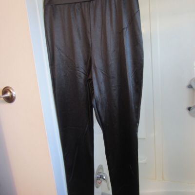 NWT women's dressy leggings Shein Sxy Size L black color shiny