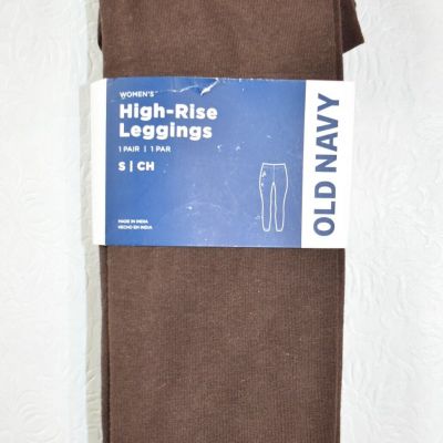 Old Navy High Rise Leggings Brown Size Small  Women's New