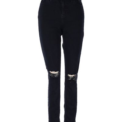 Topshop Women Black Jeggings 26W