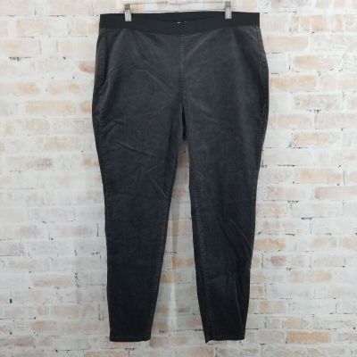 NWT Eileen Fisher Jean-Style Leggings Cotton Tencel Stretch Corduroy Pants Bark