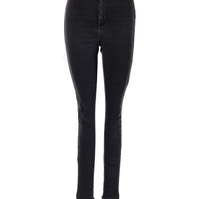 Topshop Women Black Jeggings 28W