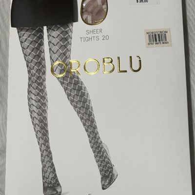 OROBLU Tights 20 Denier Funny Small Black RARE