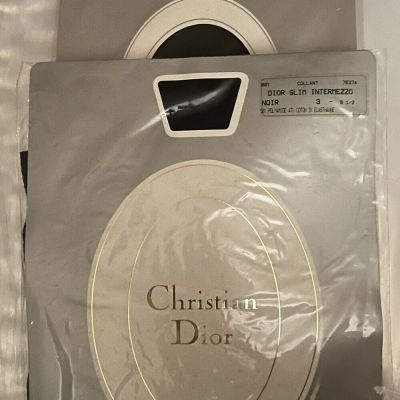 LOT of 2 Christian Dior PANTYHOSE vintage NOS