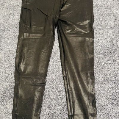 Spanx faux leather leggings Size 1x