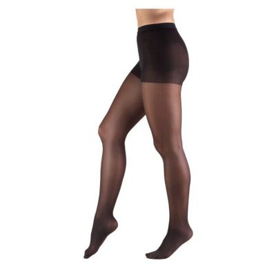 Truform Sheer Compression Pantyhose 8-15 mmHg Women's Shaping Tight Queen Plus