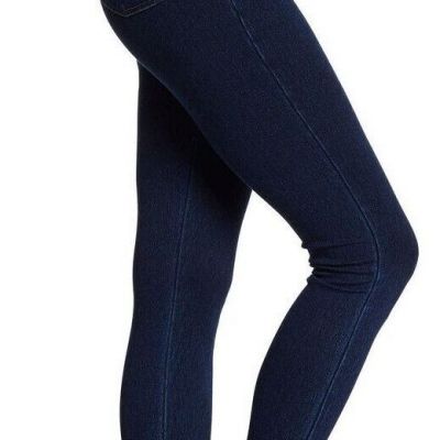 Hue Medium Denim Leggings Soft Fitting Women's Denim Leggings Size 2XL