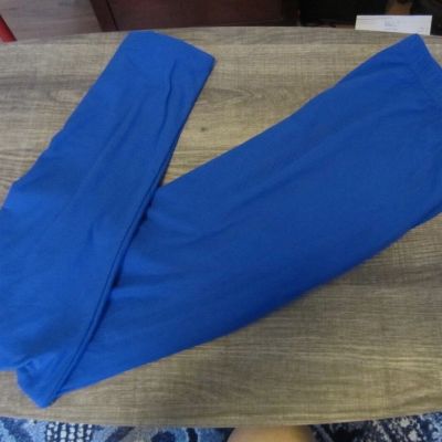 Brylah Fashions Royal Blue Leggings--Ankle Length--NWT