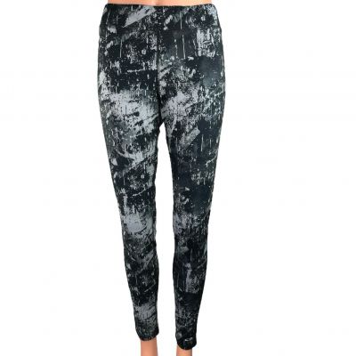 Champion Duo Dry Multicolor Marble Abstract Print Workout Leggings Pants Size L