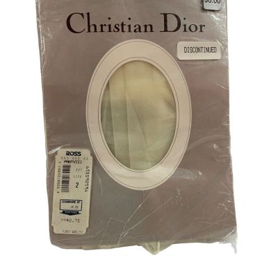 Christian Dior Ultra Sheer Leg Pantyhose Diorissimo Size 2