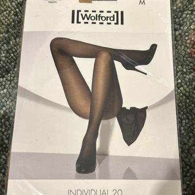 NWT Wolford Individual 20 Tights Size Medium Gobi