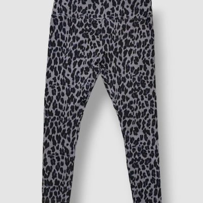 $30 Style & Co Women's Gray Black Animal Print High Rise Leggings Plus Size 3X