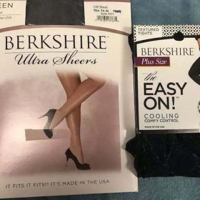 Lot of Berkshire Womens Pantyhose and Tights Size 3