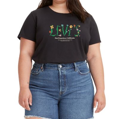 Levi's ® Women's Plus Size Logo Perfect T-Shirt, 1X