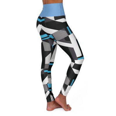 High Waisted Yoga Leggings – NeatBids Custom Design 9