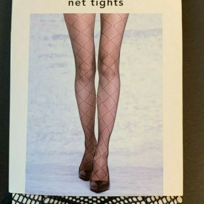 Women's Black Net Tights, Size S/M NEW Attention