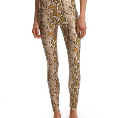 NEW Commando Faux Leather Animal Legging - Cocoa Python - Medium