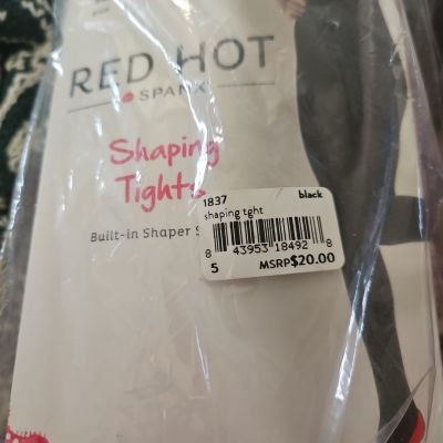 1 Pair Of Red Hot Shaping Tights And 1 Pair Of Simply Vera Wang Tights