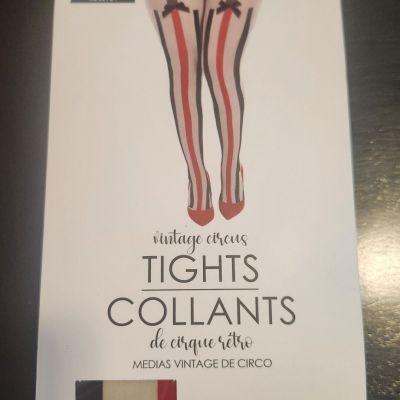 Women's Vintage Circus Style Tights  Collants Adult + Size (Up To 220 Pounds)