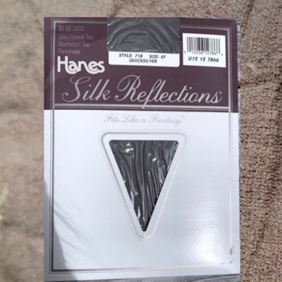 Hanes Silk Reflections Pantyhose EF LARGE 718