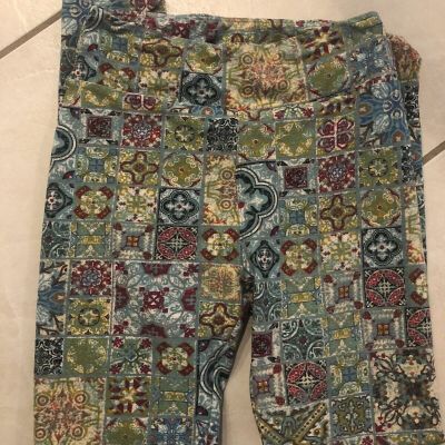 Womens Lulerue leggings one size fits all , print.       #137