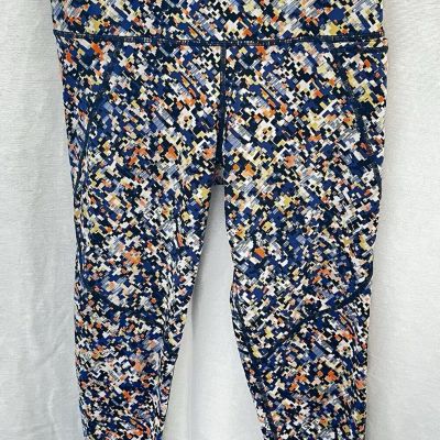 Sweaty Betty Abstract Print 7/8 Length Power Workout Leggings  - Size Small