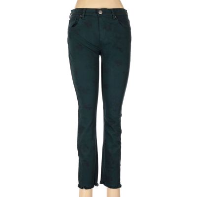 Ann Taylor LOFT Women Green Jeggings 28W